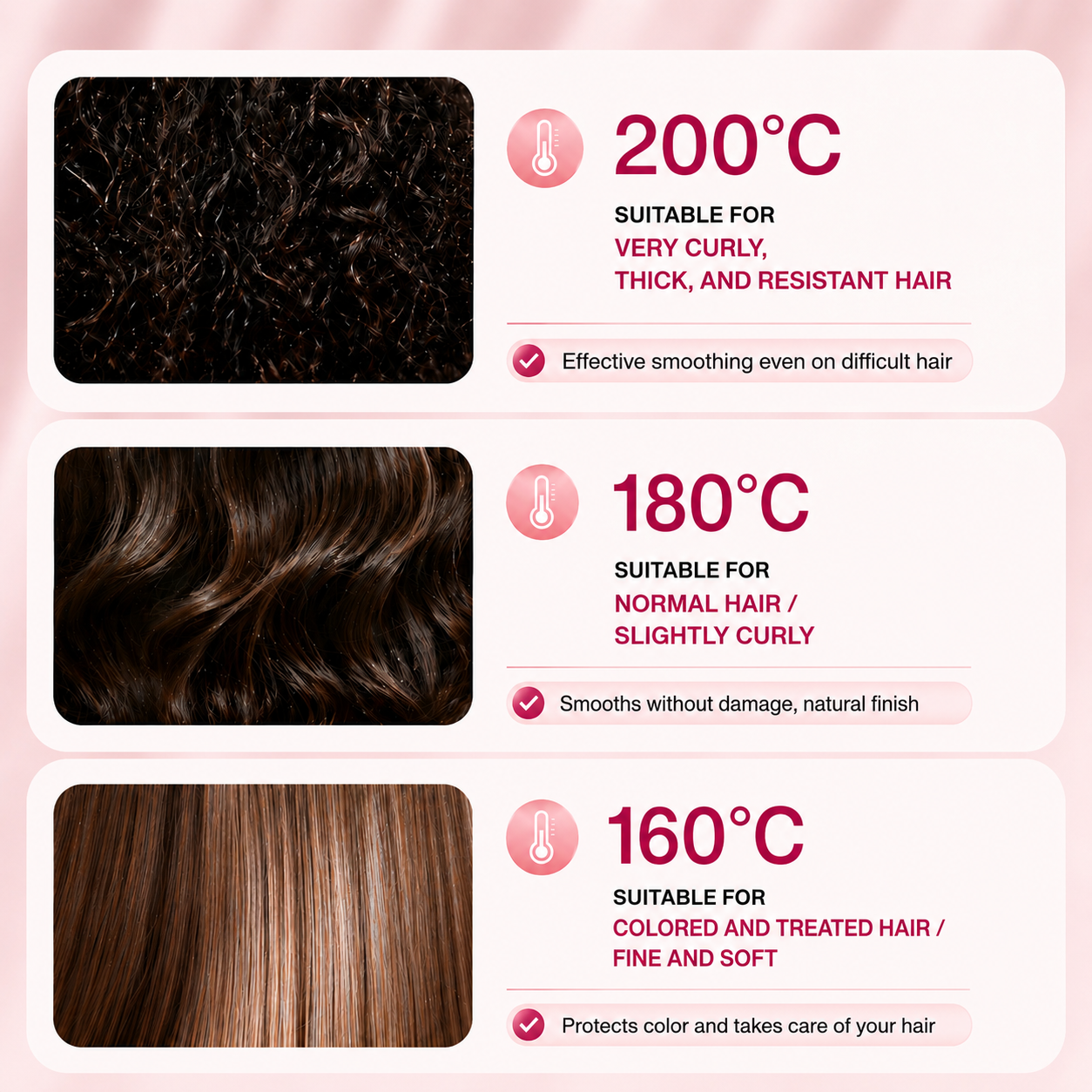 Portable Hair Straightening Brush